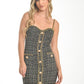 Golden-Embellished Dress