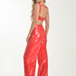 Radiant Scarlet Luxe Pants