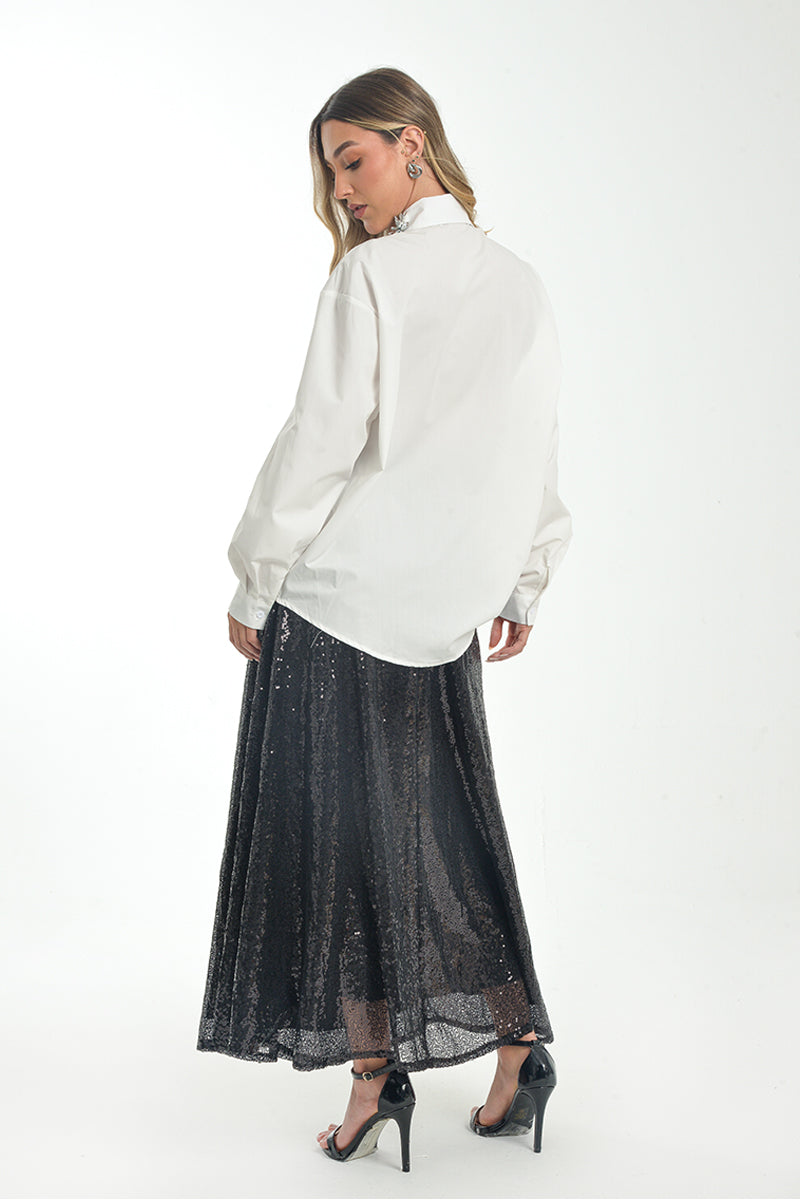 【新品未使用】 Scarf-Collar Blouse herlipto Front-opening Blouse With Scarf [A37_LE24-002A] | AOKI GLOBAL