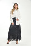 Noir nights Sequin Skirt