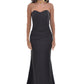 Noir Elegance Corset Gown