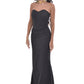 Noir Elegance Corset Gown