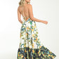 Citrus Blossom Maxi Dress