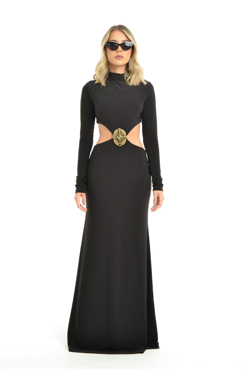 evening dress milano Couture Milano Islamic Evening Dress – ModaZehrada main image 1