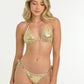 Golden Glamour Sequin Bikini