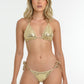 Golden Glamour Sequin Bikini