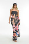 Cartagena Midnight Bloom Sarong